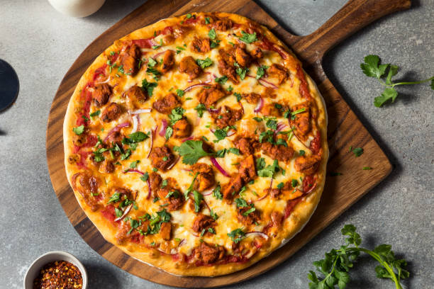 Creamy Tikka pizza